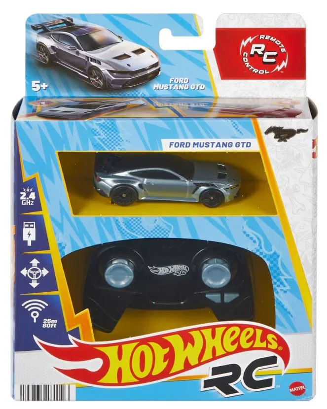 image for Automobil de curse Hot Wheels Ford Mustang GTD 1:64 foto