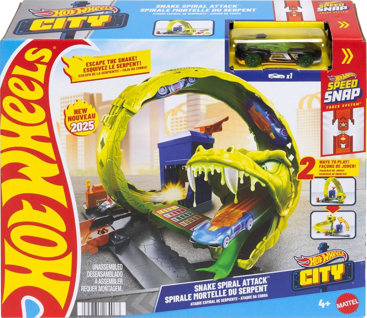 Set de joaca Hot Wheels City Atacul sarpelui foto