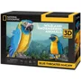 3D-пазл CubicFun Ара с жёлтой грудкой, 94 эл. foto