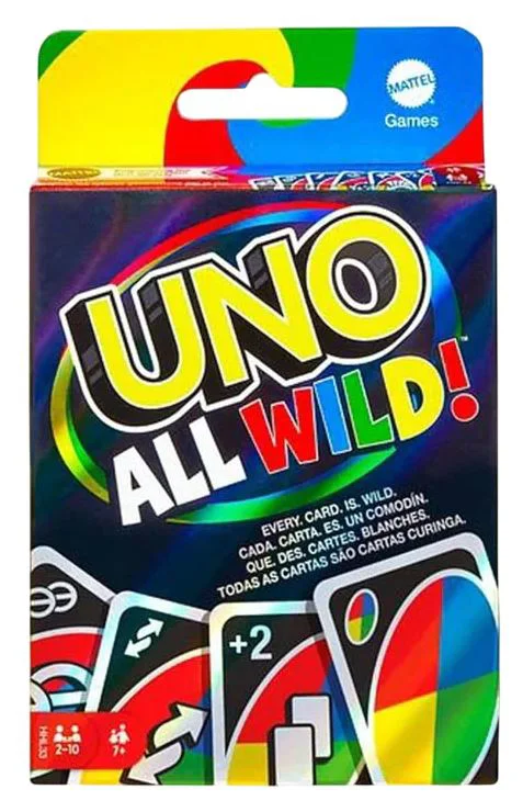 Joc de carti UNO Mattel All Wild foto