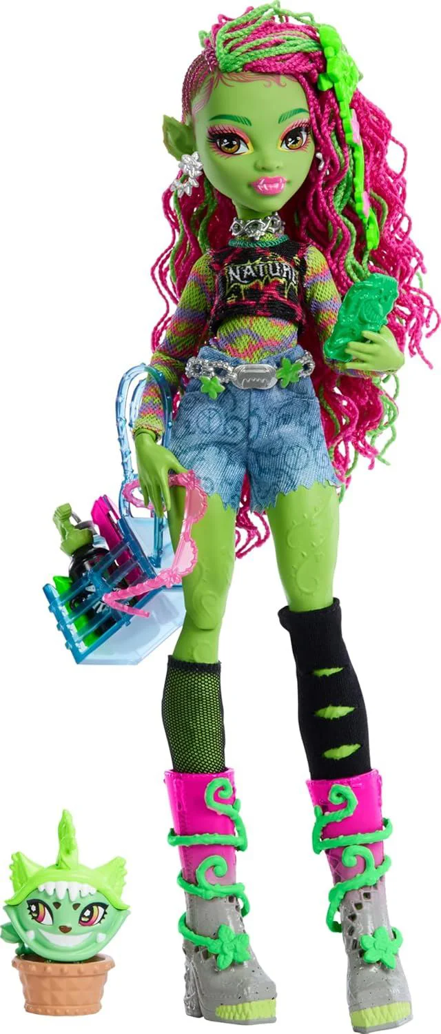image for Set de joaca Monster High Venus McFlytrap cu accesorii foto