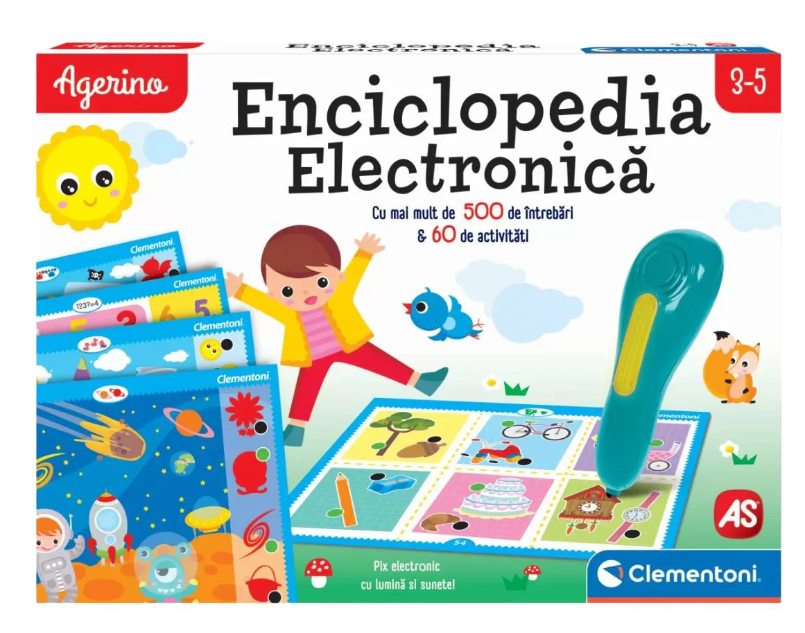 image for Joc Agerino Enciclopedia electronica cu pix foto