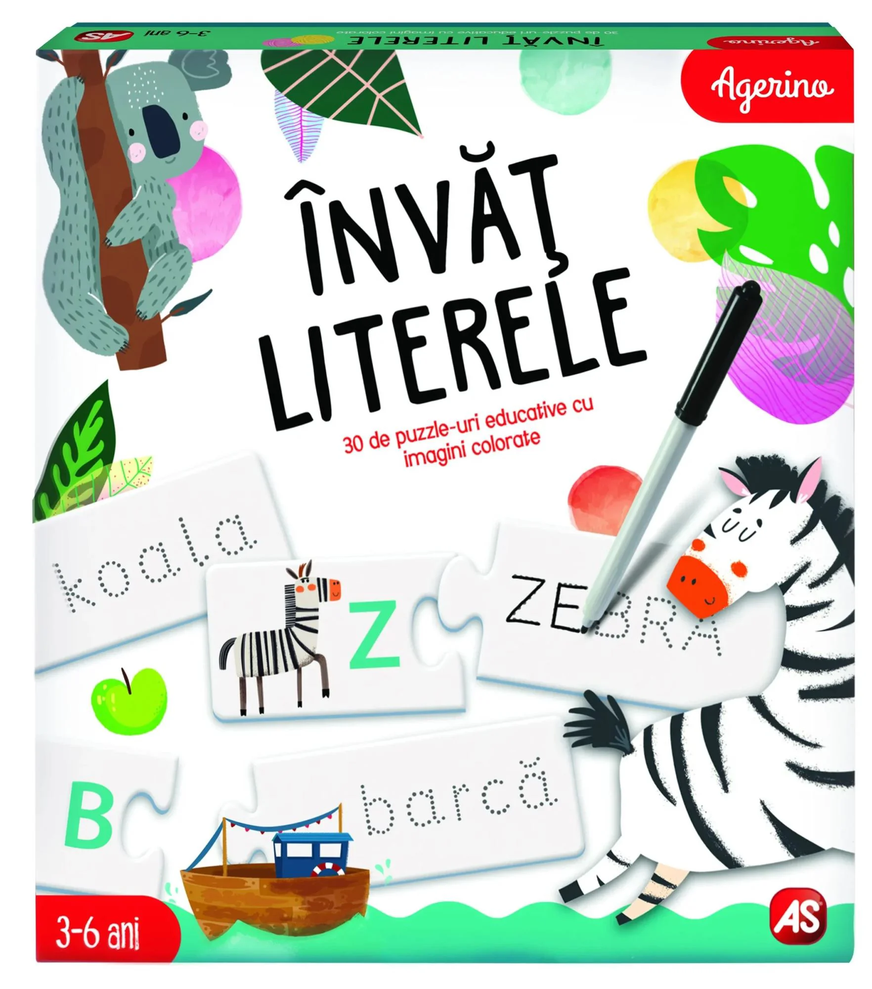image for Joc Agerino Invat Literele, RO foto