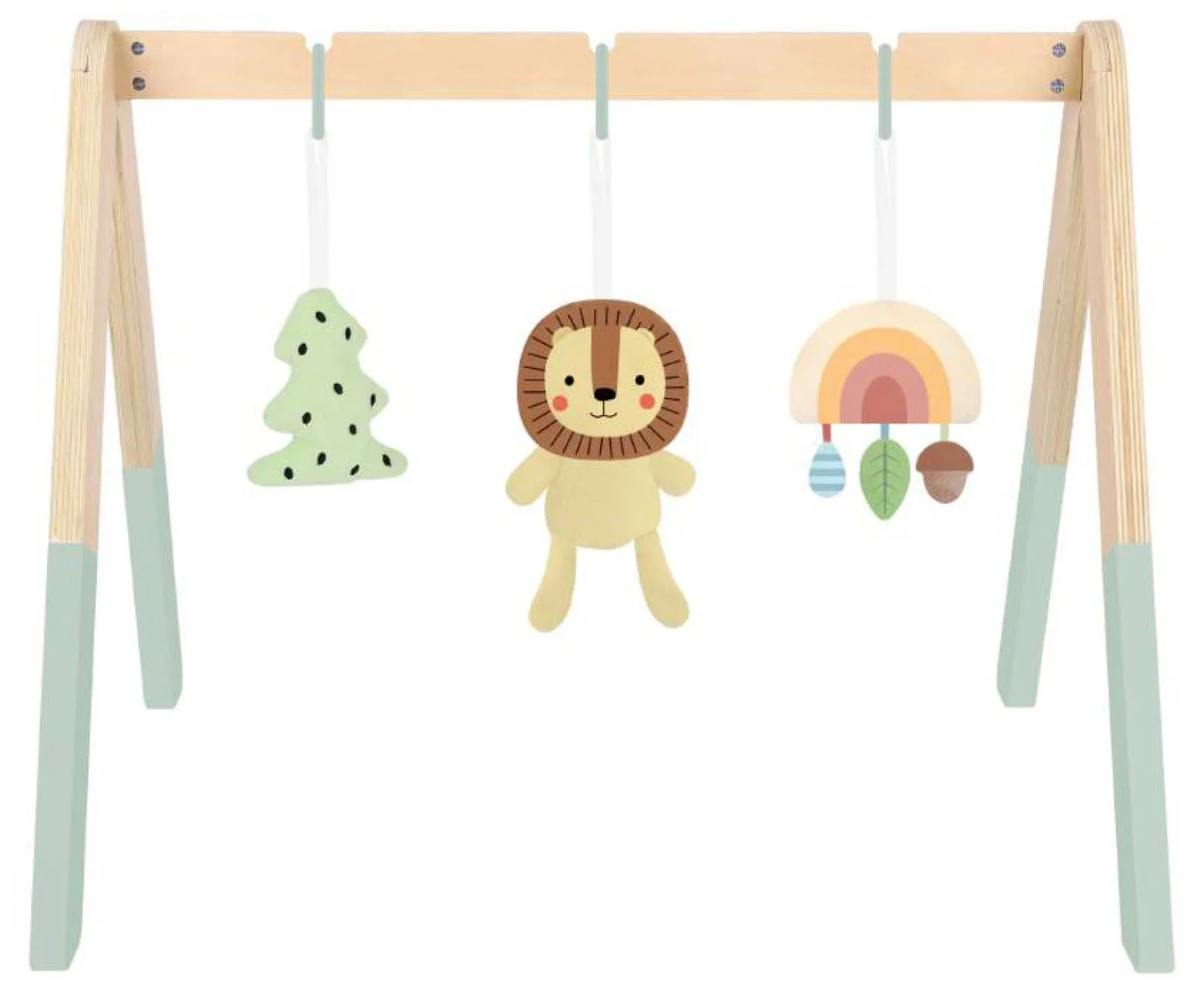 image for Дуга с подвесными игрушками Tooky Toy Baby Gym foto