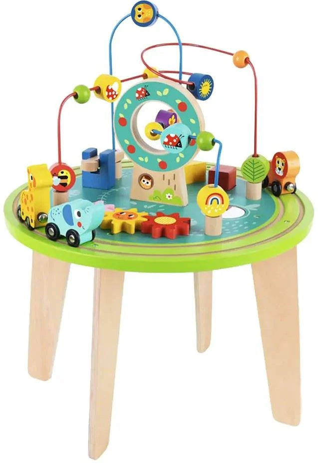image for Masa de activitati Tooky Toy "Prietenii mei din padure" foto