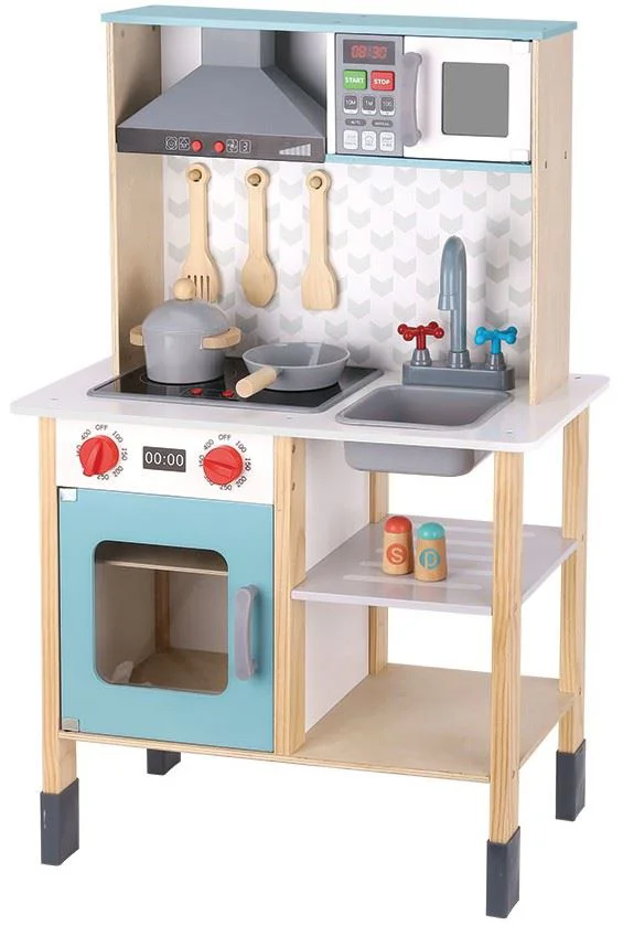 image for Деревянный игровой набор Tooky Toy Кухня foto