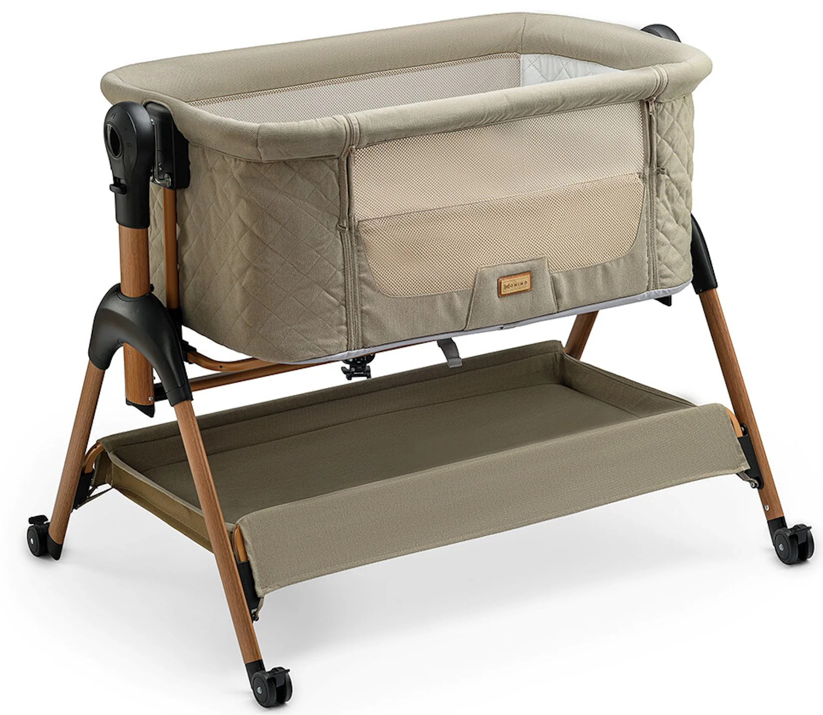 image for Кроватка Co-sleeper ONINO NEST.me Misty Taupe foto