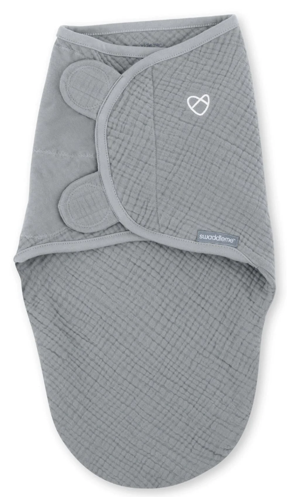 Sistem de infasare Ingenuity Swaddle Me Granite din muselina (0-3 luni) foto