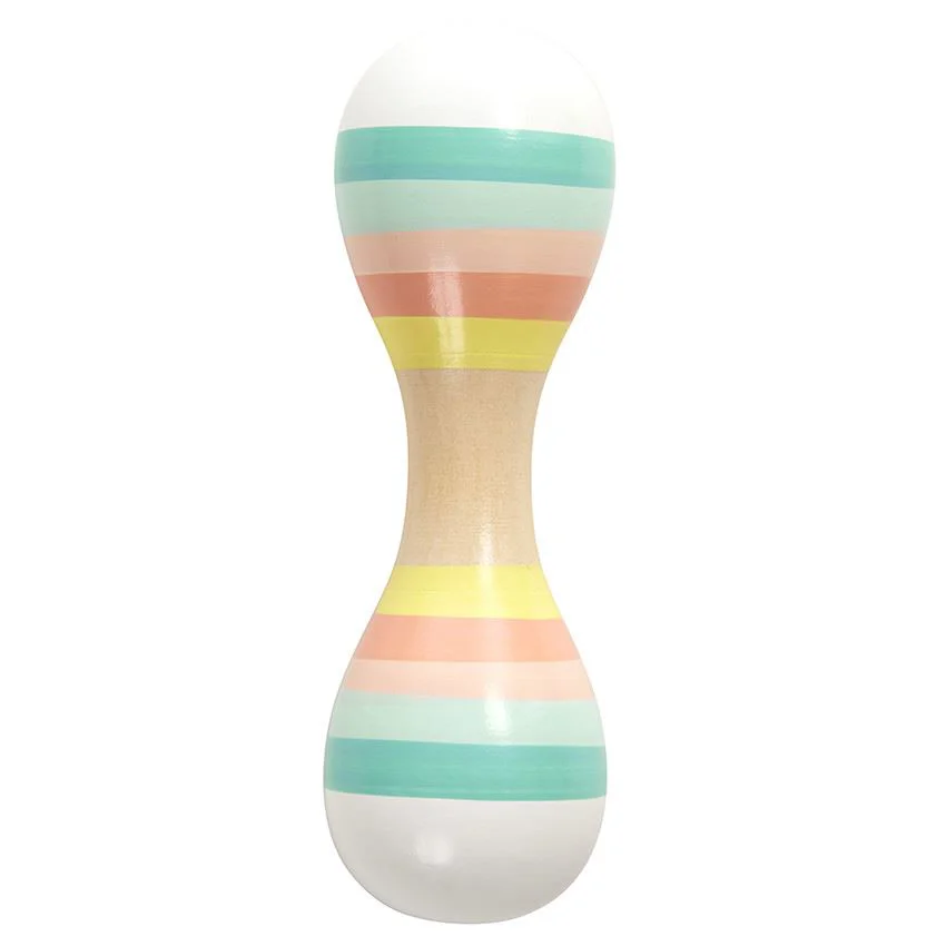 image for Jucarie din lemn Premaman Maracas Crazy Colors 2.0 foto