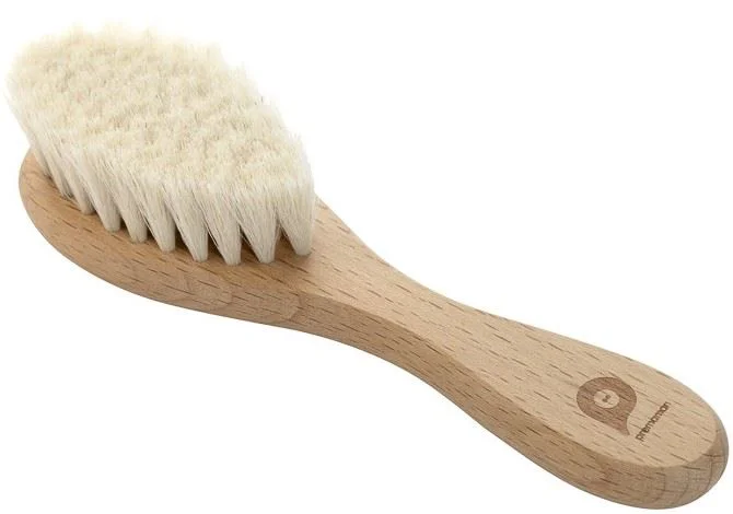 image for Pieptene din lemn cu fire naturale Premaman foto