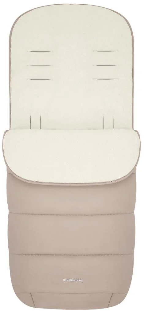 Husa de iarna pentru carucior KikkaBoo Classic Beige foto
