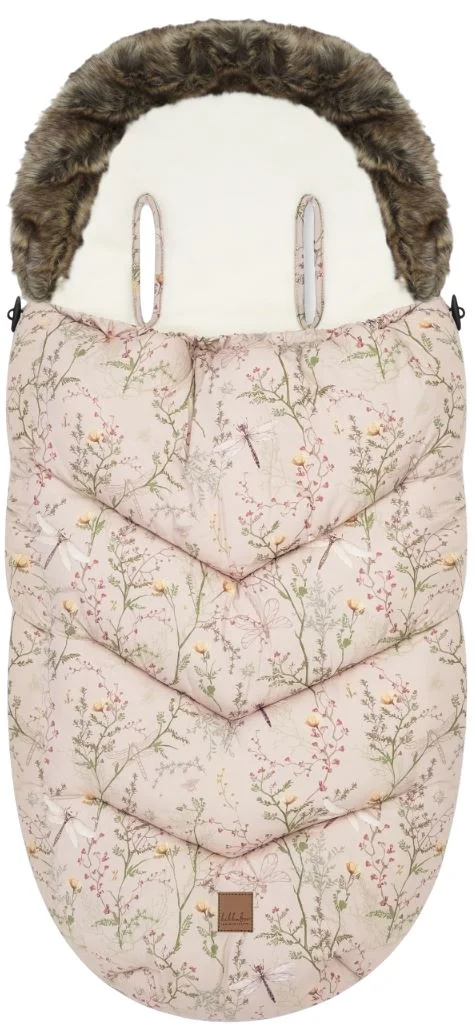 image for Husa de iarna pentru carucior KikkaBoo Luxury Garden Beige foto