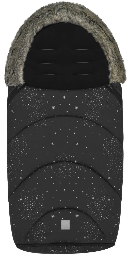 Husa de iarna pentru carucior KikkaBoo Trendy Galaxy Black foto