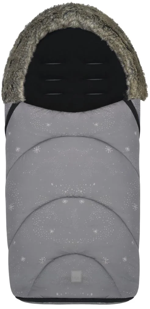 image for Husa de iarna pentru carucior KikkaBoo Trendy Galaxy Grey foto