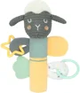Jucarie de plus cu inel de dentitie KikkaBoo Sleepy Sheep foto