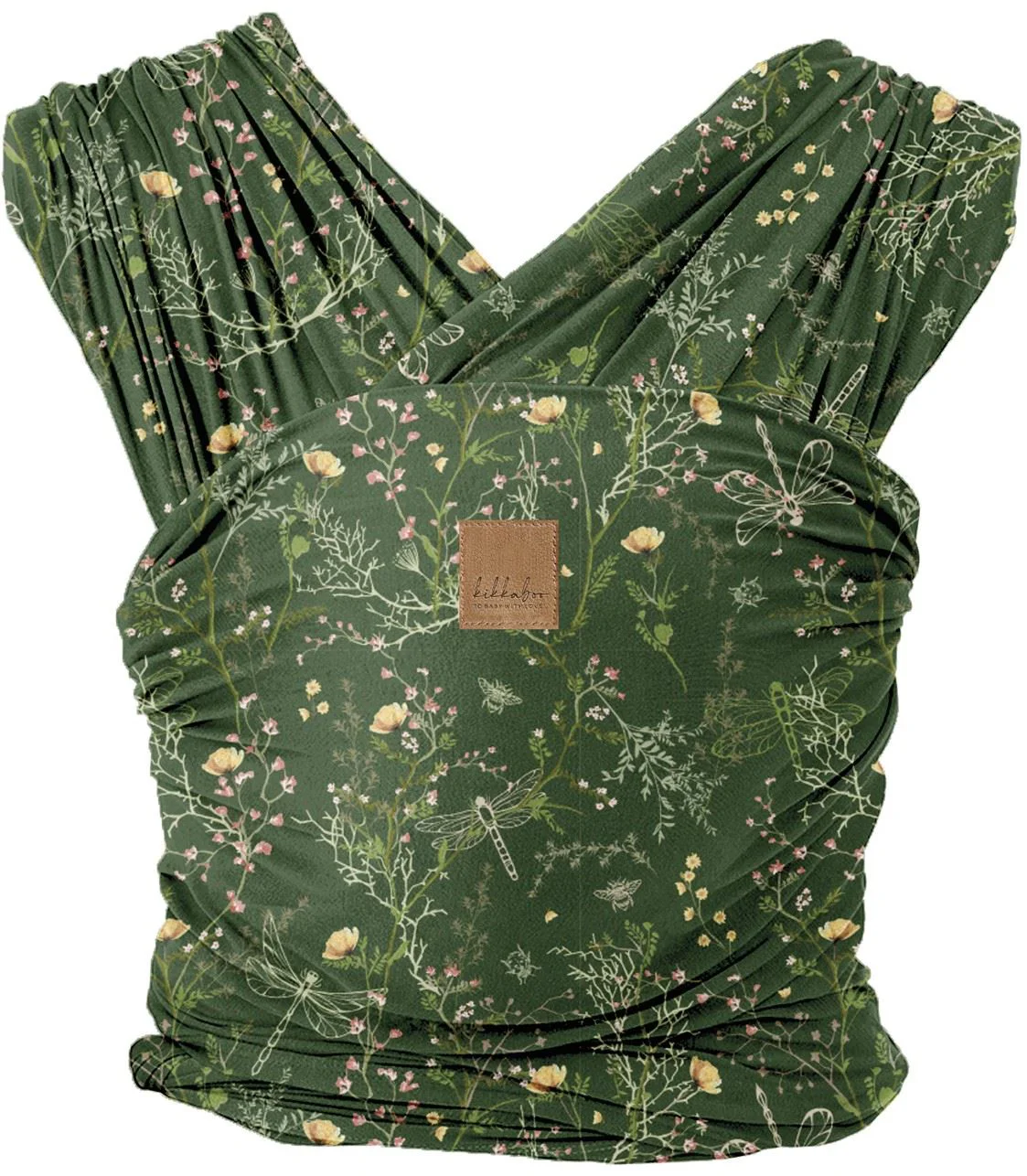 image for Sling KikkaBoo Isla Secret Garden Deep Green foto