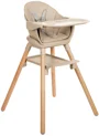 Стульчик для кормления 6 в 1 KikkaBoo Woody Beige foto