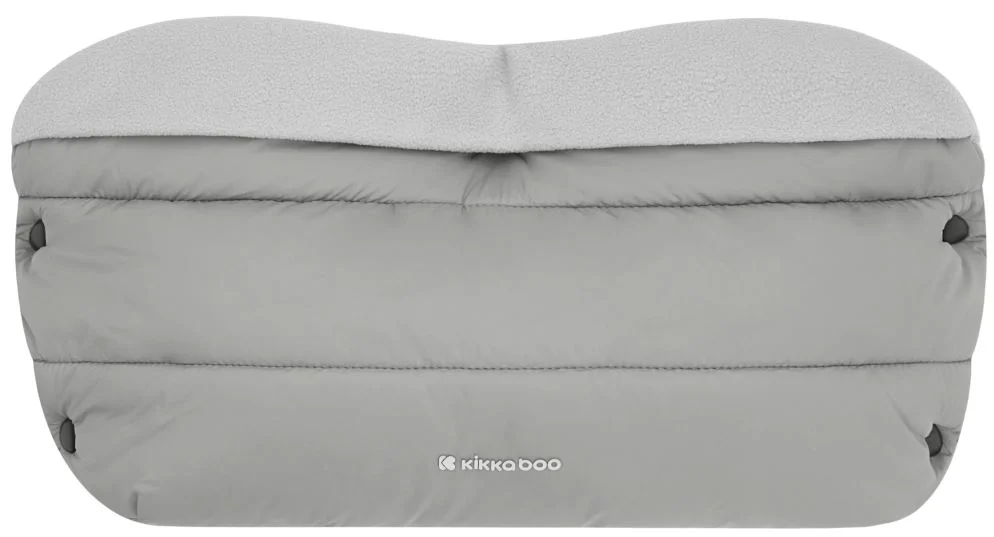 image for Manusi pentru carucior KikkaBoo Classic Light Grey foto