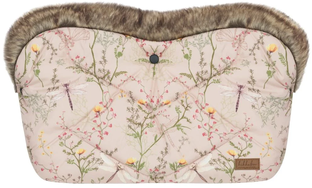 image for Manusi pentru carucior KikkaBoo Luxury Secret Garden Beige foto