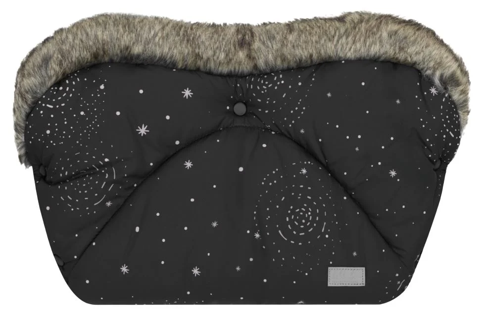 image for Manusi pentru carucior KikkaBoo Trendy Galaxy Black foto