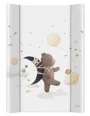 Saltea de infasat tare pe 2 parti Ceba Baby Ultra Light Galactic Travel, 70x50 cm foto