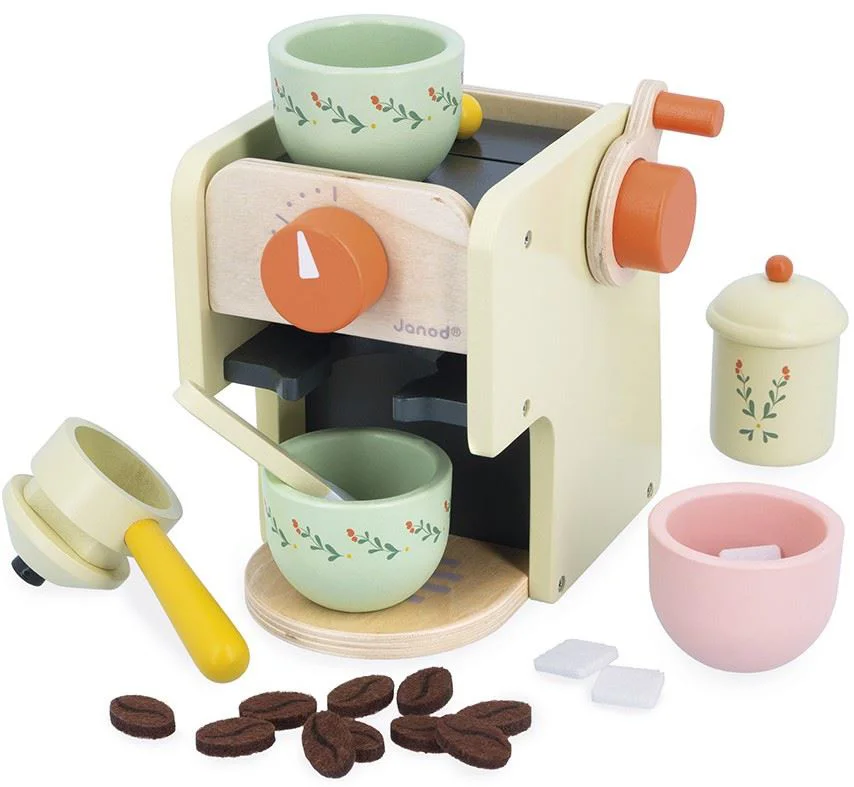 image for Set de joaca din lemn Janod Masina de Cafea foto