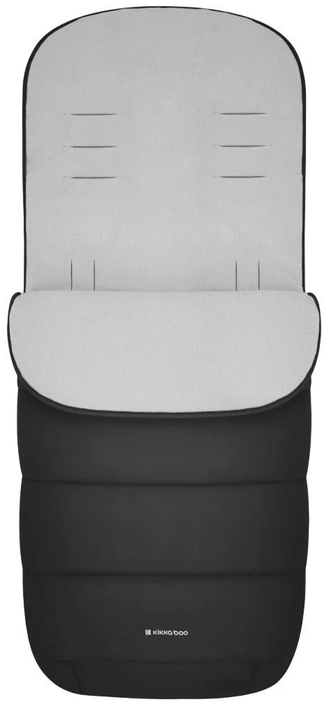 image for Husa de iarna pentru carucior KikkaBoo Classic Black foto