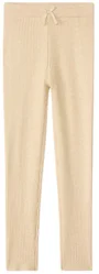 Orchestra Colanti din tricot cu fundita Beige foto