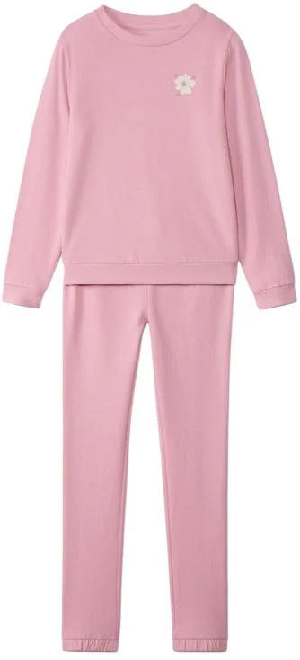 image for Orchestra Set 2 piese Pink Floral - pantaloni si hanorac foto