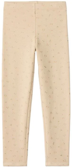 Orchestra Leggings cu interior sherpa Beige foto
