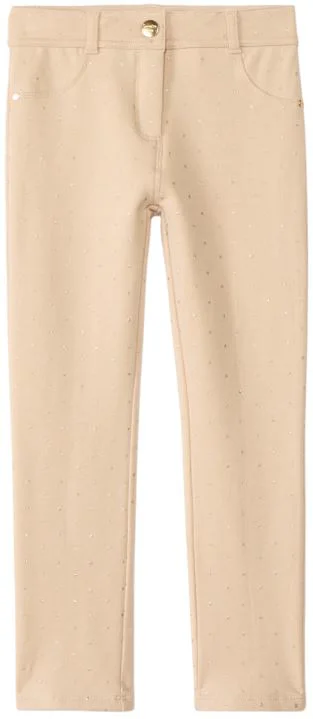 Orchestra Pantaloni skinny Polka Dots Beige foto