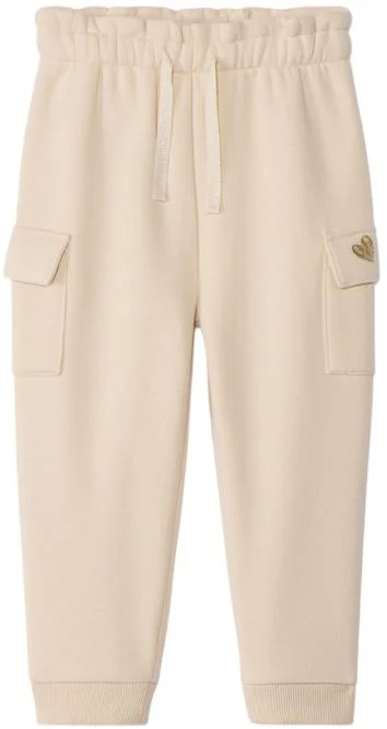 image for Orchestra Pantaloni de trening din fleece Beige Hearts foto