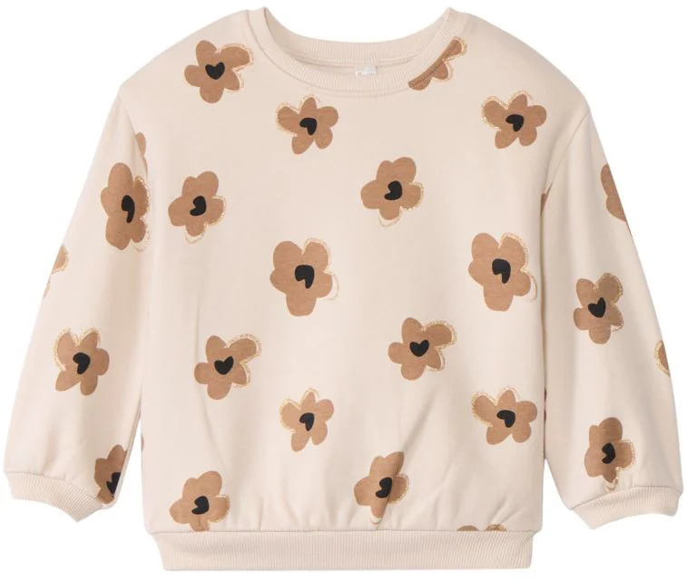 image for Orchestra Hanorac din molton Beige Flowers foto