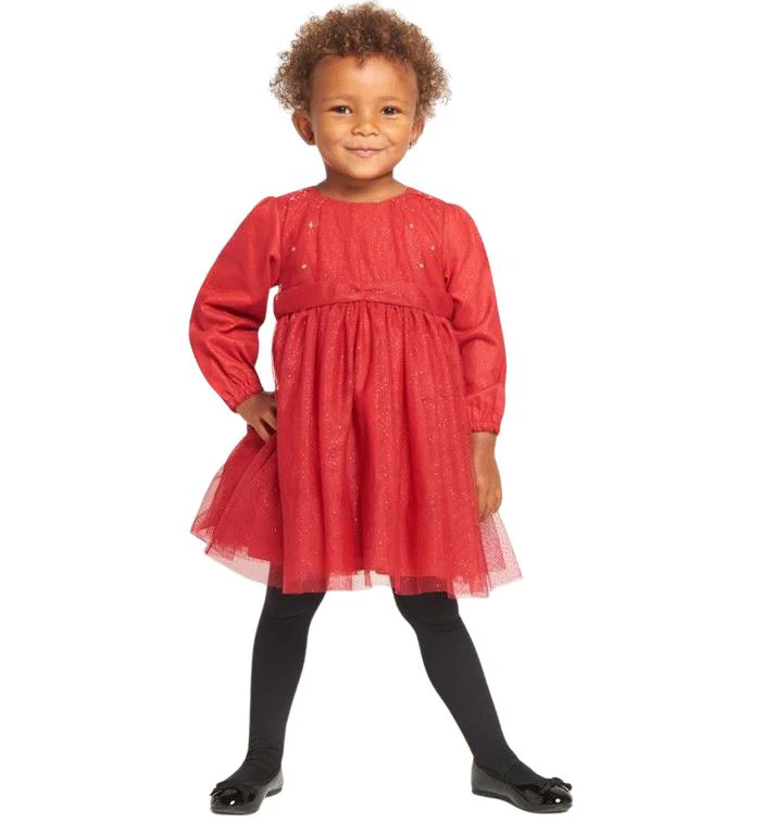 image for Orchestra Rochita din tulle cu maneca lunga Red foto