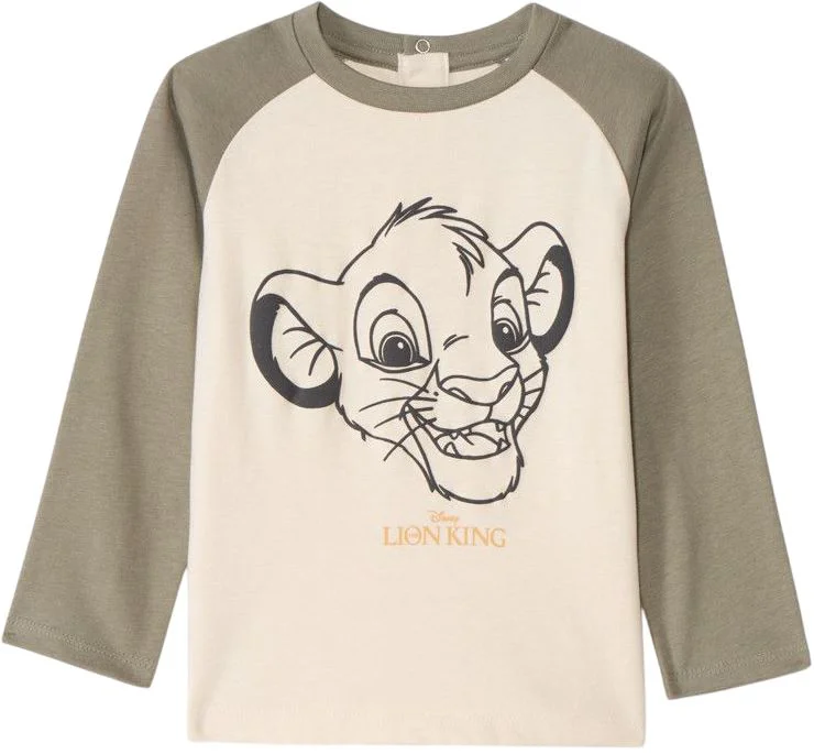 image for Orchestra Bluza cu maneca lunga The Lion King Ecru foto