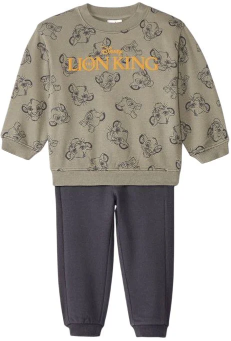 image for Orchestra Set 2 piese The Lion King Khaki - hanorac si pantaloni foto