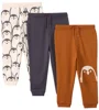 Orchestra Set 3 pantaloni de trening din molton Multicolor foto