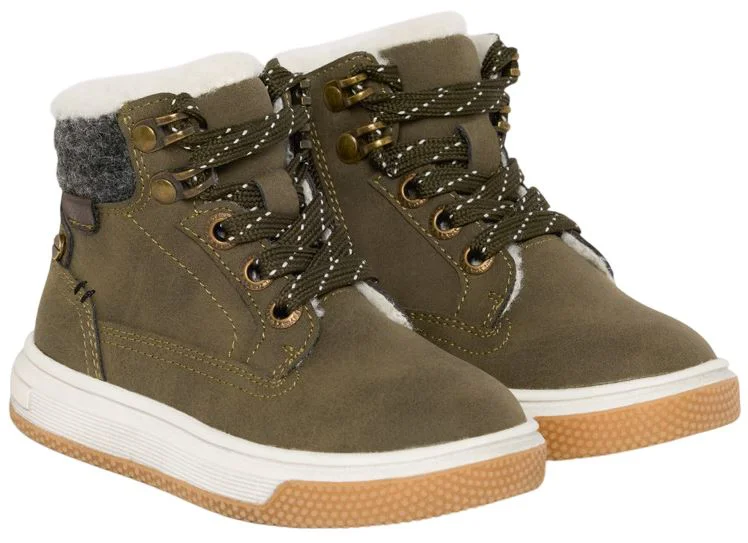 image for Saxo Blues Botine cu blanita Khaki foto
