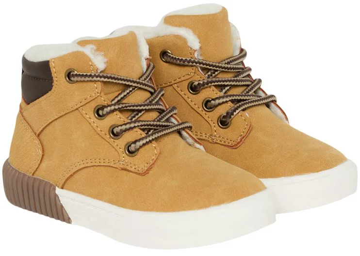 image for Saxo Blues Botine cu blanita Camel foto