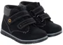 Saxo Blues Botine cu dubla inchidere cu scai Black foto