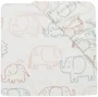 Cearsaf cu elastic Jollein Jersey Elephant Tales, 120x60 cm foto
