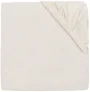 Простыня на резинке Jollein Jersey Oatmeal, 120x60 см foto