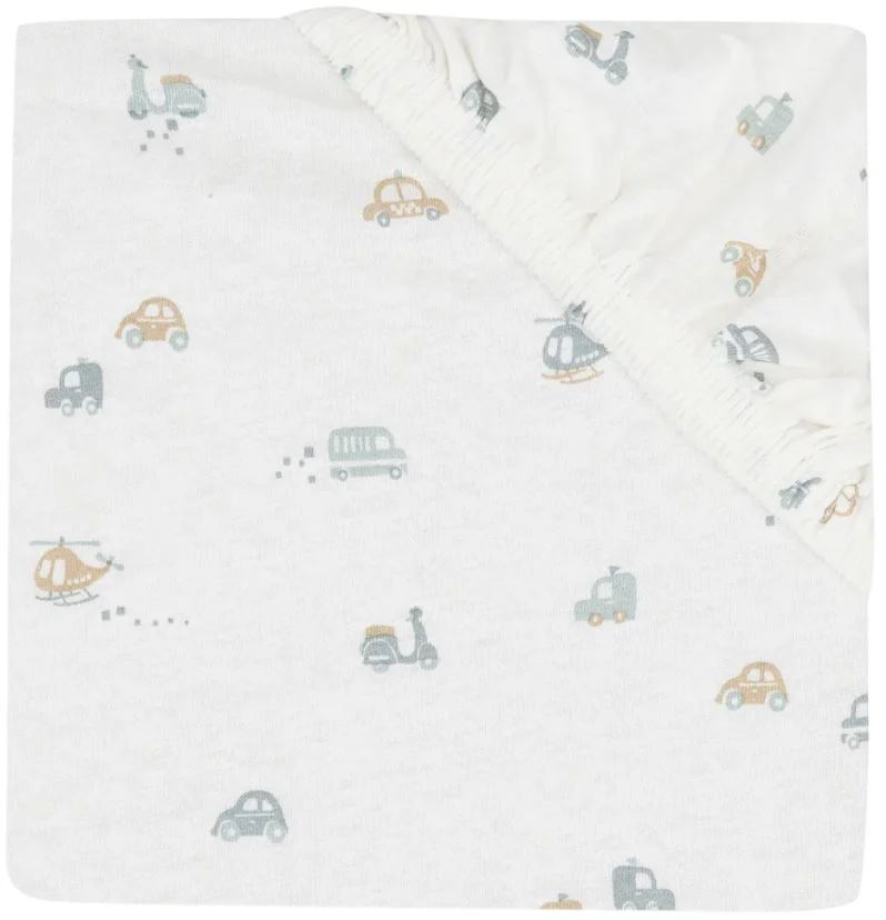 Простыня на резинке Jollein Jersey On The Go, 120x60 см foto