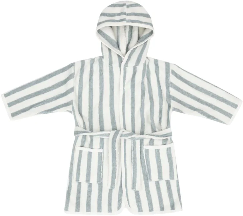 image for Халат Jollein Stripe Terry Sea Green GOTS (1-2 года) foto