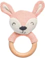 Деревянный прорезыватель Jollein Deer Pale Pink foto