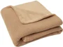 Paturica Jollein Basic Knit Biscuit/Fleece, 75x100 cm foto