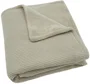 Paturica Jollein Basic Knit Olive Green/Fleece, 75x100 cm foto
