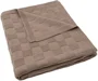 Paturica Jollein Box Knit Milky Coffee GOTS, 100x150 cm foto