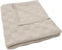 Paturica Jollein Box Knit Warm Sand GOTS, 100x150 cm foto