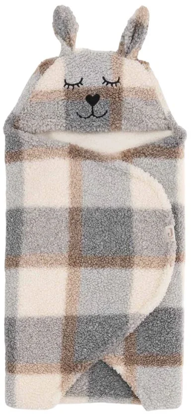 image for Пеленальный конверт Jollein Bunny Check Boucle foto